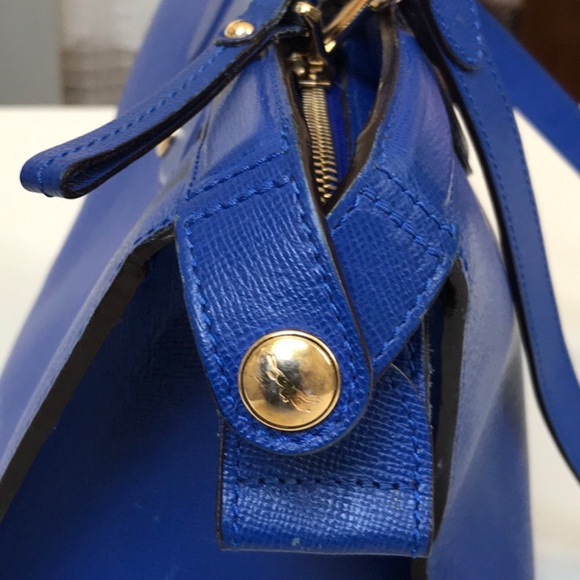 LONGCHAMP Penelope blue bag. - Picture 10 of 13